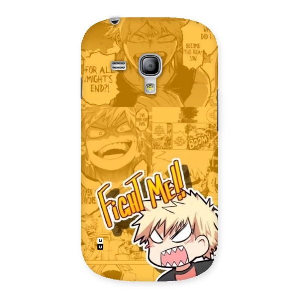 Fight Me Challenge Back Case for Galaxy S3 Mini