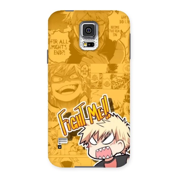 Fight Me Challenge Back Case for Galaxy S5