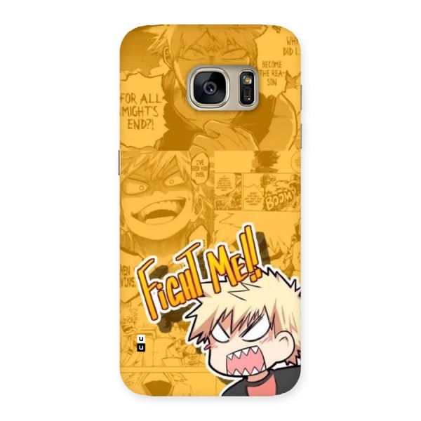 Fight Me Challenge Back Case for Galaxy S7