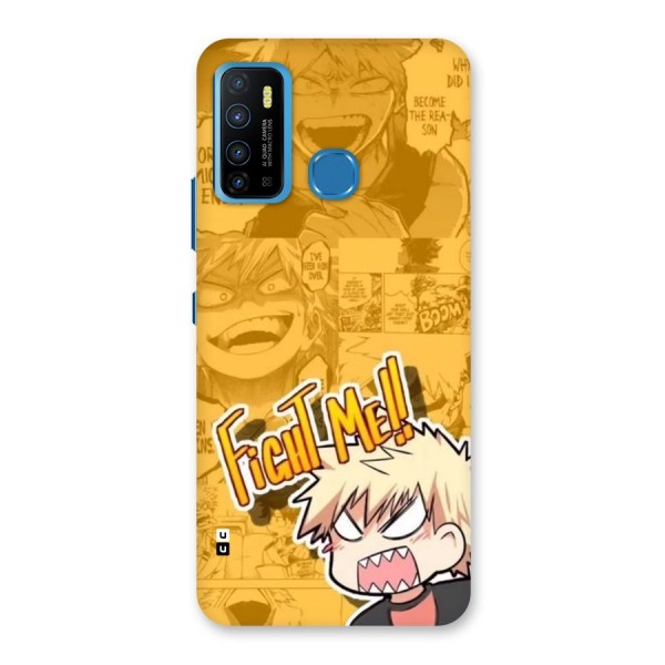 Fight Me Challenge Back Case for Infinix Hot 9