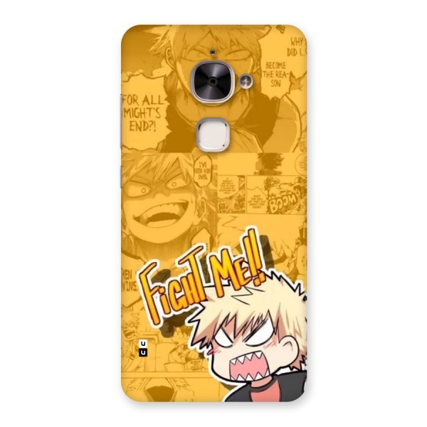 Fight Me Challenge Back Case for Le 2