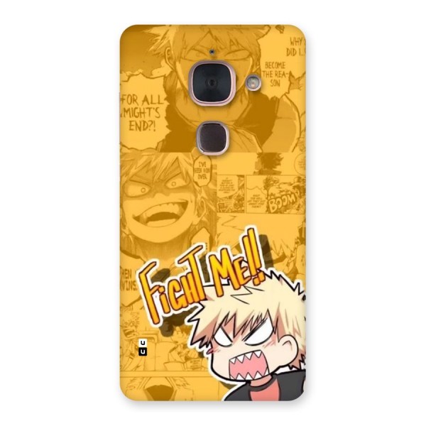 Fight Me Challenge Back Case for Le Max 2