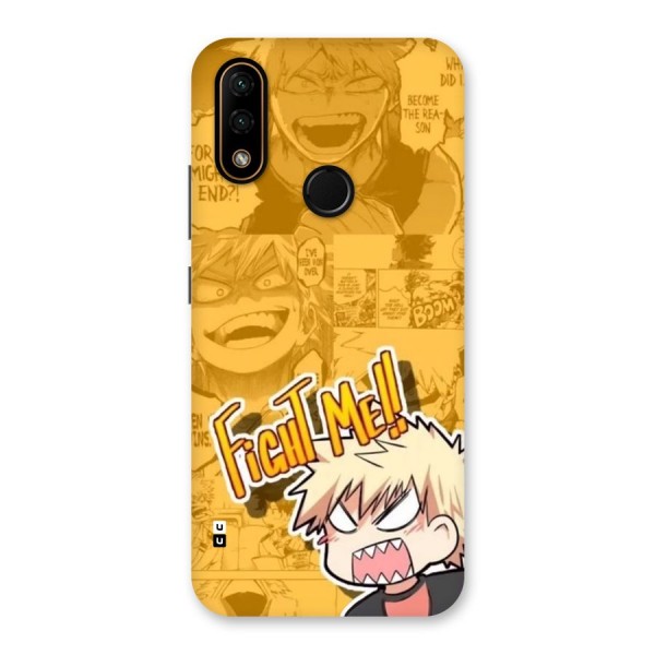 Fight Me Challenge Back Case for Lenovo A6 Note