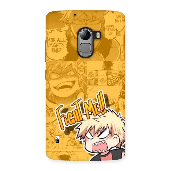 Fight Me Challenge Back Case for Lenovo K4 Note