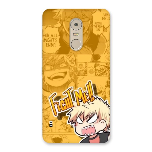 Fight Me Challenge Back Case for Lenovo K6 Note