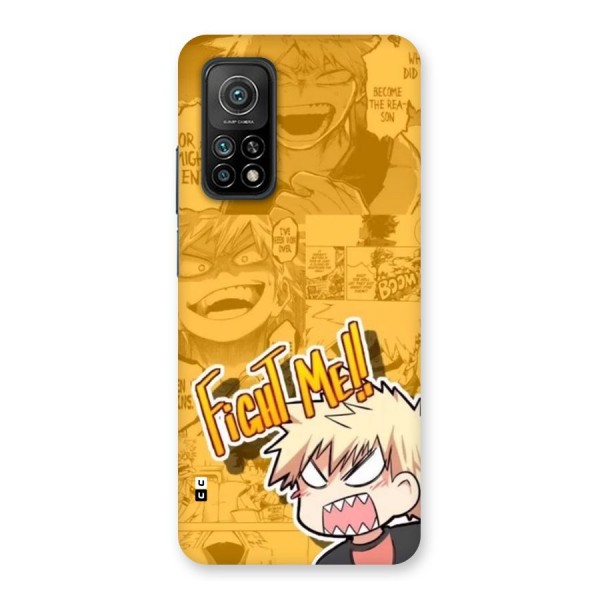 Fight Me Challenge Back Case for Mi 10T 5G