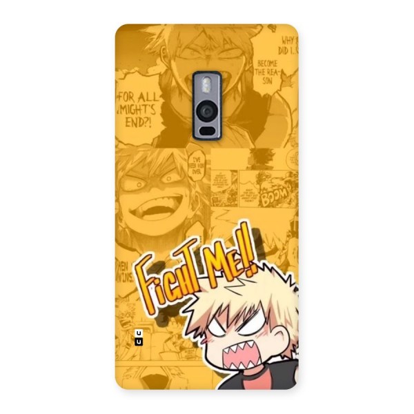 Fight Me Challenge Back Case for OnePlus 2