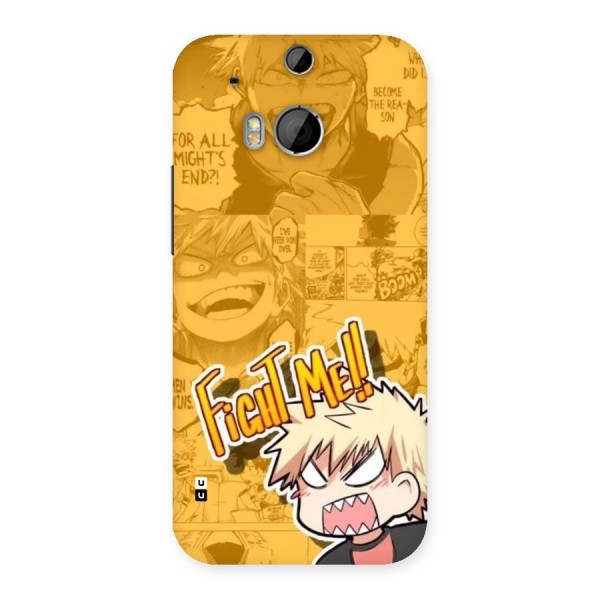 Fight Me Challenge Back Case for One M8