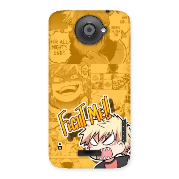 Fight Me Challenge Back Case for One X