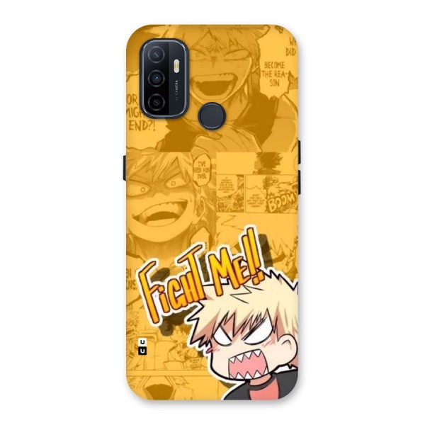 Fight Me Challenge Back Case for Oppo A32