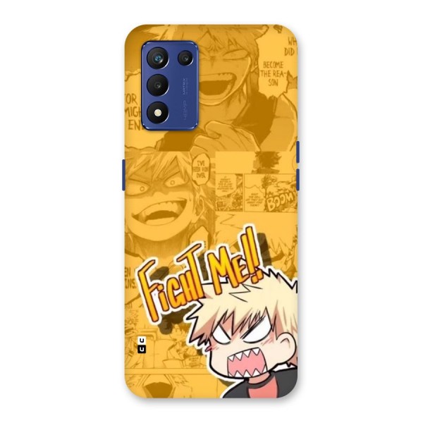 Fight Me Challenge Back Case for Realme 9 5G Speed
