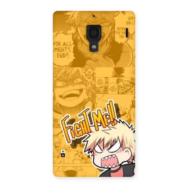 Fight Me Challenge Back Case for Redmi 1s