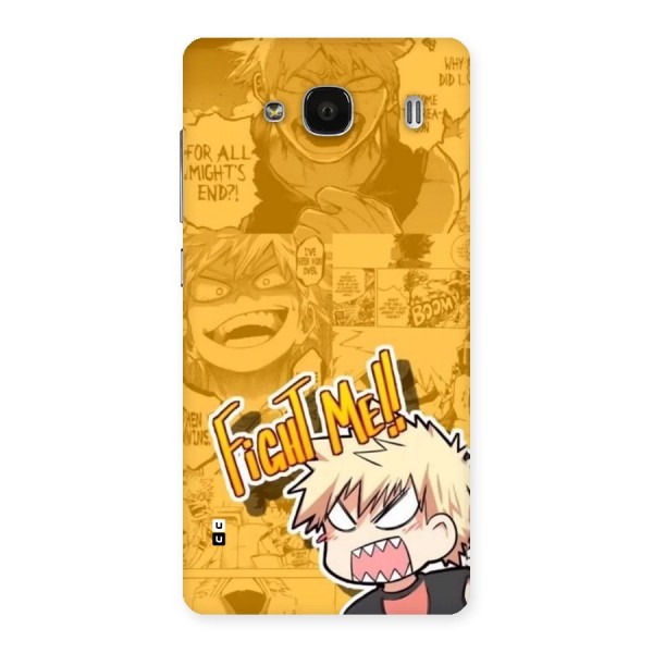 Fight Me Challenge Back Case for Redmi 2s