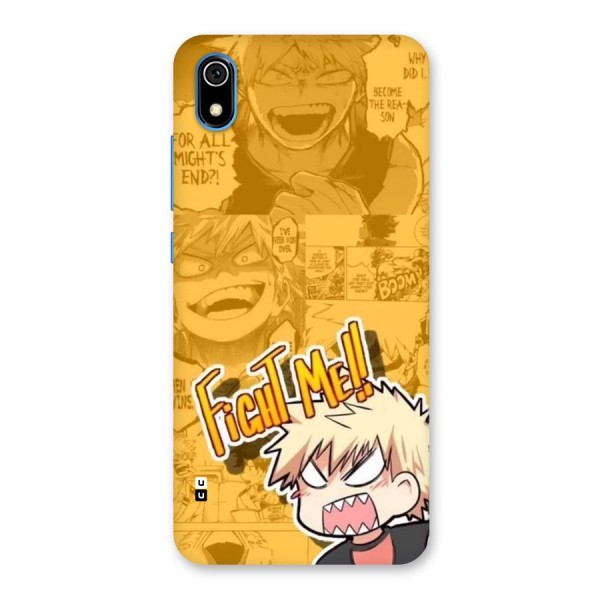 Fight Me Challenge Back Case for Redmi 7A