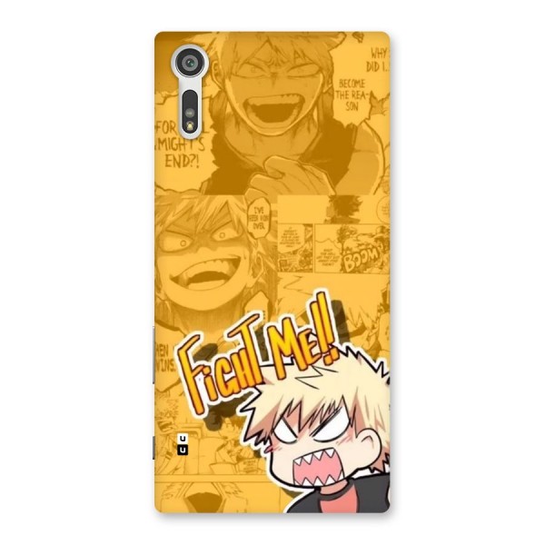 Fight Me Challenge Back Case for Xperia XZ