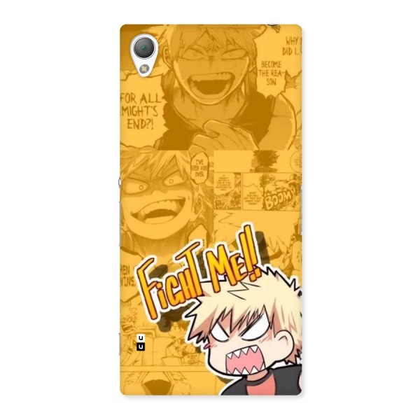 Fight Me Challenge Back Case for Xperia Z3