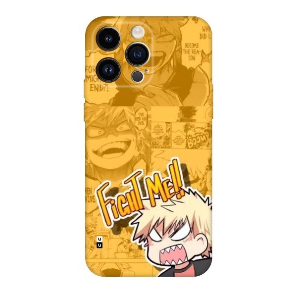 Fight Me Challenge Back Case for iPhone 14 Pro Max