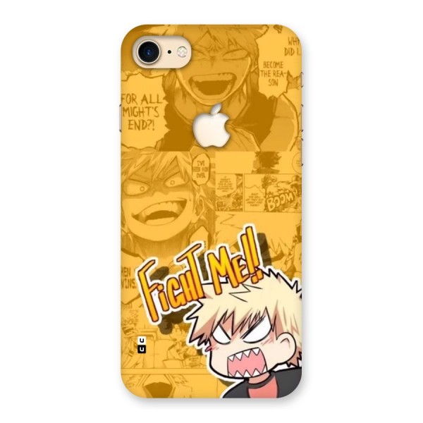 Fight Me Challenge Back Case for iPhone 7 Apple Cut