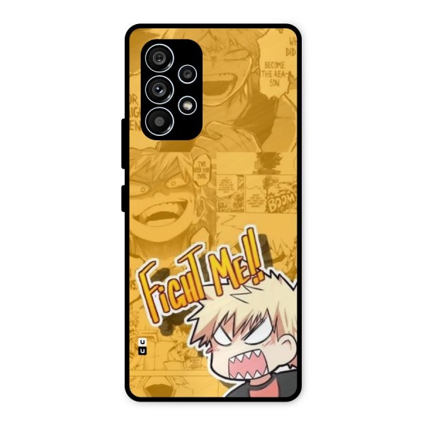 Fight Me Challenge Metal Back Case for Galaxy A53 5G