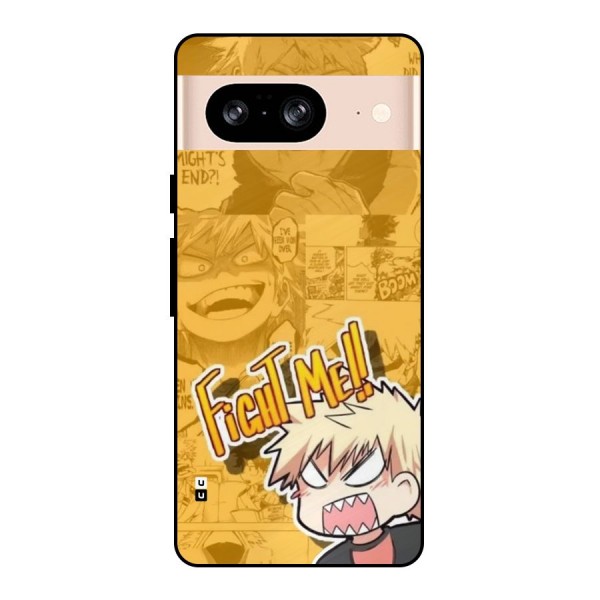 Fight Me Challenge Metal Back Case for Google Pixel 8