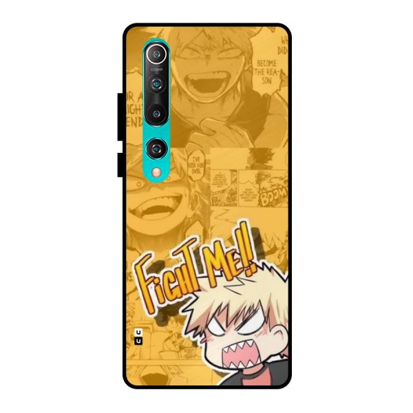 Fight Me Challenge Metal Back Case for Mi 10
