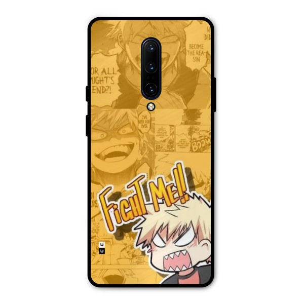 Fight Me Challenge Metal Back Case for OnePlus 7 Pro