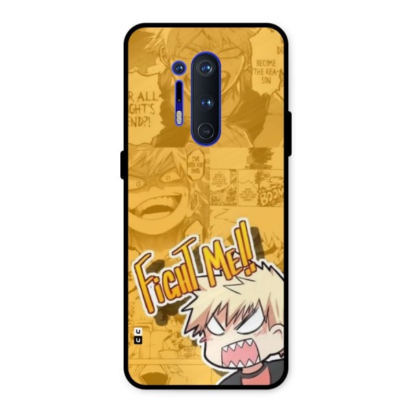 Fight Me Challenge Metal Back Case for OnePlus 8 Pro