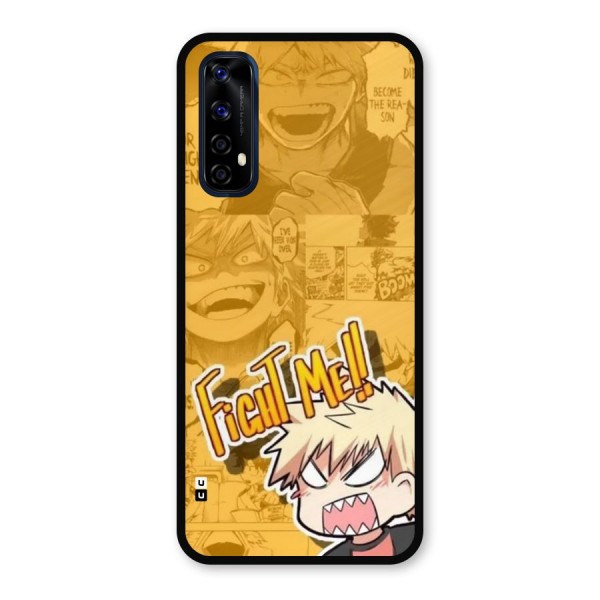 Fight Me Challenge Metal Back Case for Realme Narzo 20 Pro