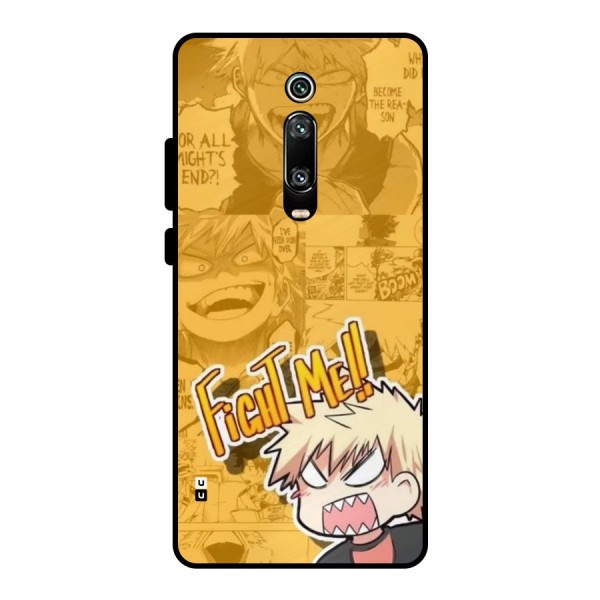 Fight Me Challenge Metal Back Case for Redmi K20 Pro