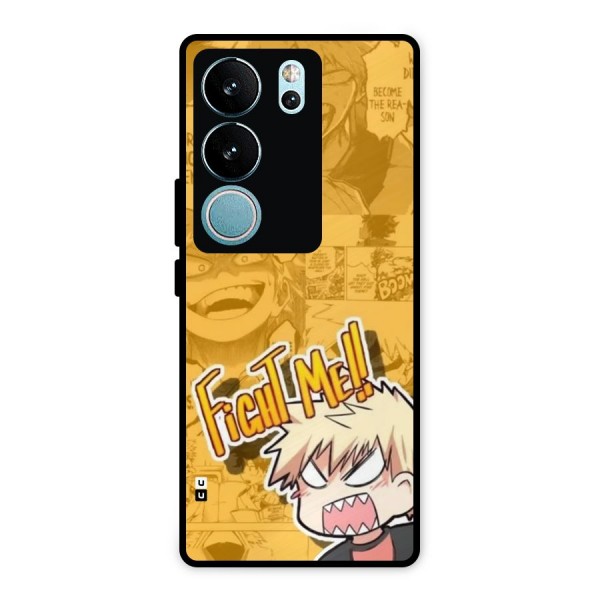 Fight Me Challenge Metal Back Case for Vivo V29