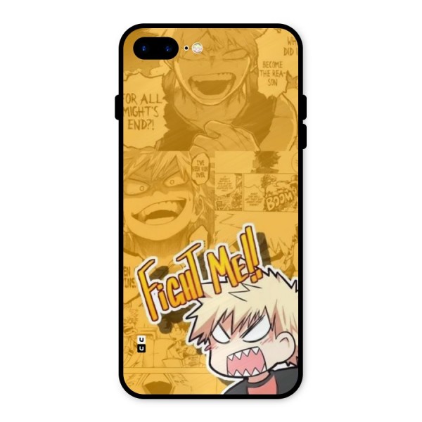 Fight Me Challenge Metal Back Case for iPhone 7 Plus