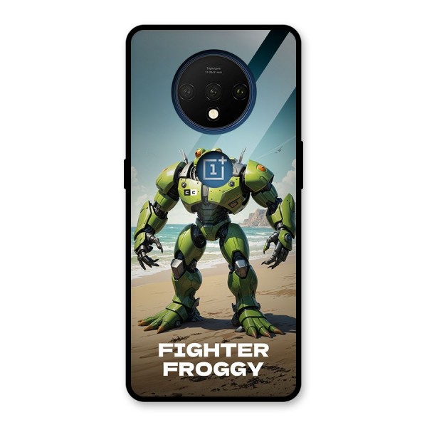 Fighter Froggy Glass Back Case for OnePlus 7T