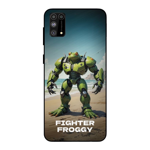 Fighter Froggy Metal Back Case for Galaxy F41