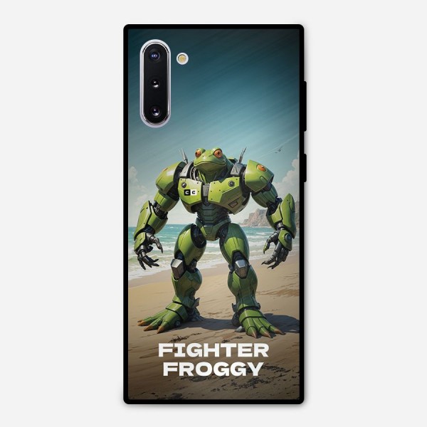 Fighter Froggy Metal Back Case for Galaxy Note 10