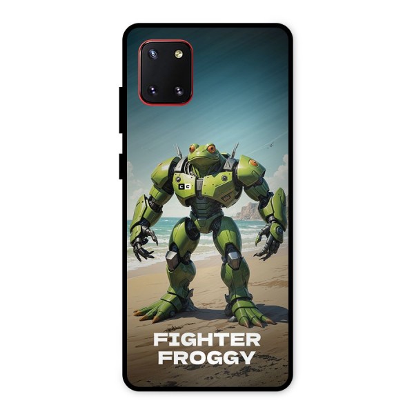 Fighter Froggy Metal Back Case for Galaxy Note 10 Lite