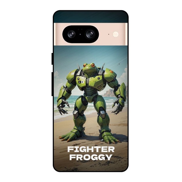 Fighter Froggy Metal Back Case for Google Pixel 8