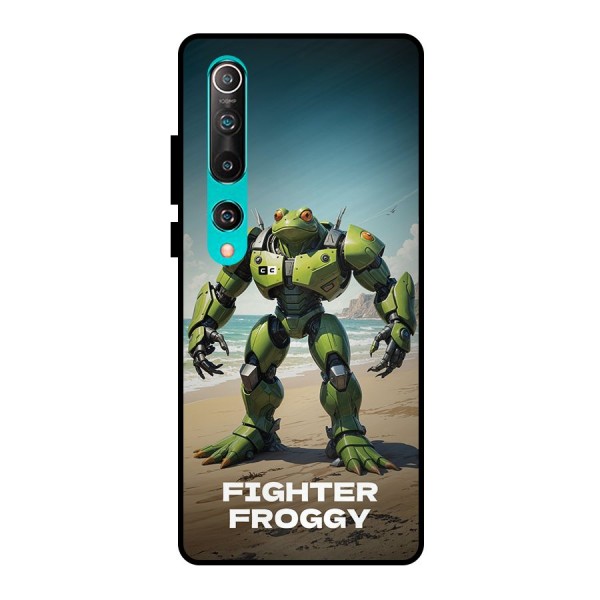 Fighter Froggy Metal Back Case for Mi 10