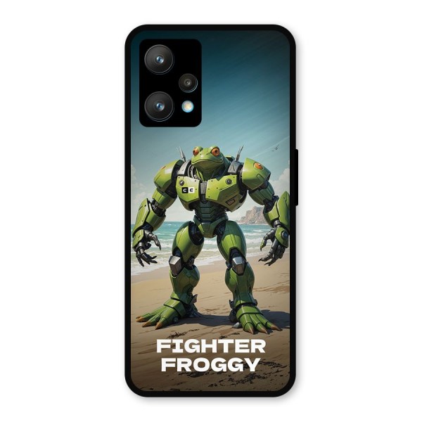 Fighter Froggy Metal Back Case for Realme 9 Pro Plus 5G