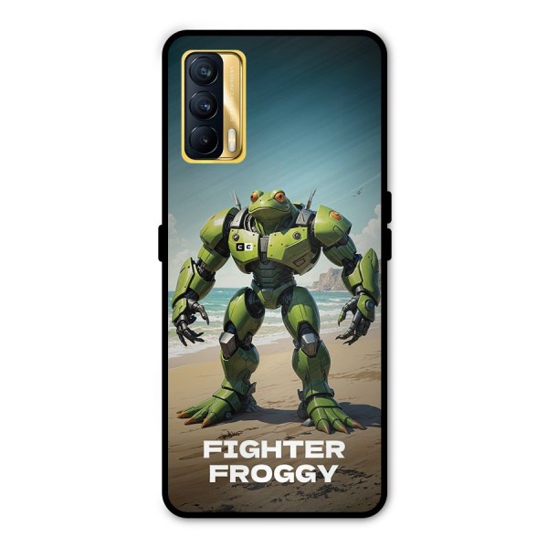 Fighter Froggy Metal Back Case for Realme X7