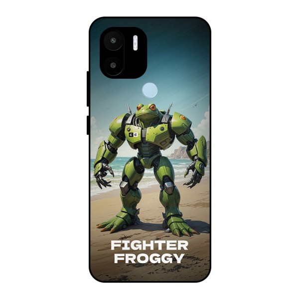 Fighter Froggy Metal Back Case for Redmi A1 Plus
