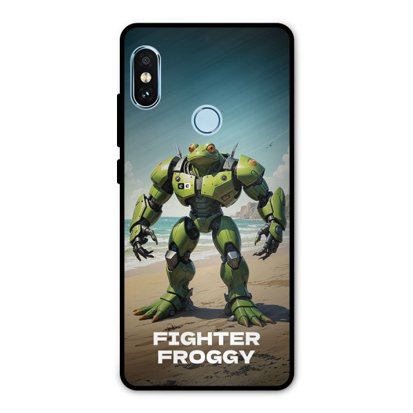 Fighter Froggy Metal Back Case for Redmi Note 5 Pro