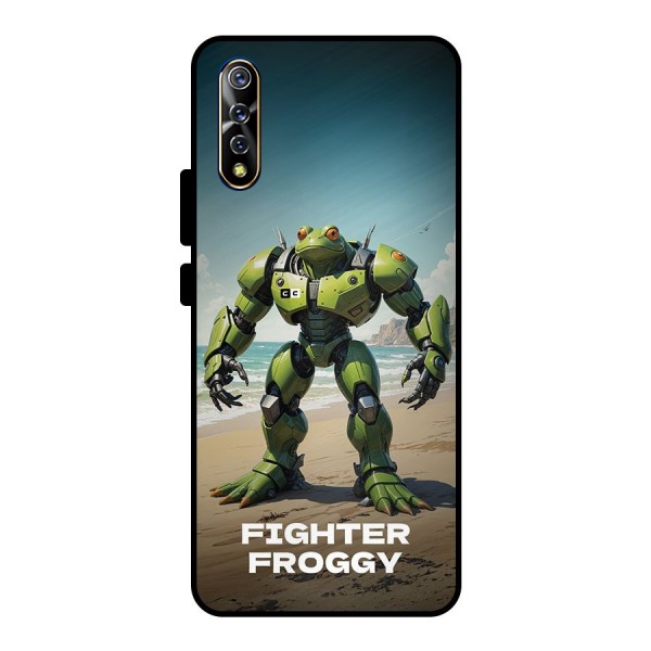 Fighter Froggy Metal Back Case for Vivo S1