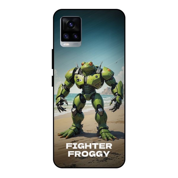 Fighter Froggy Metal Back Case for Vivo V20