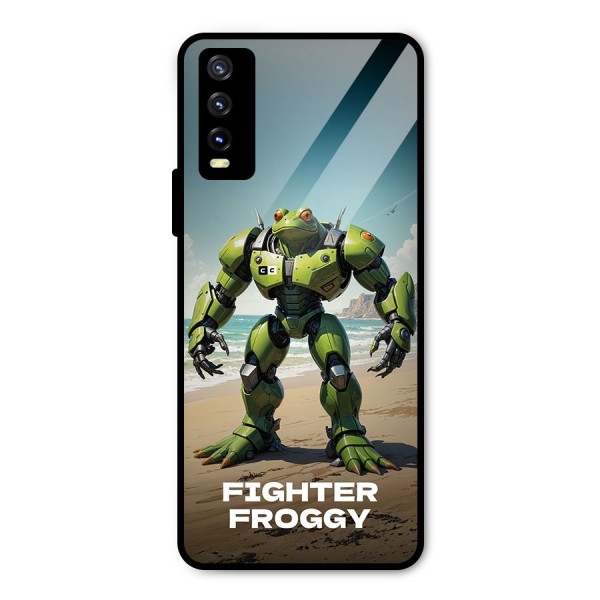 Fighter Froggy Metal Back Case for Vivo Y20i