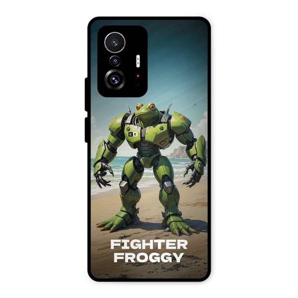 Fighter Froggy Metal Back Case for Xiaomi 11T Pro