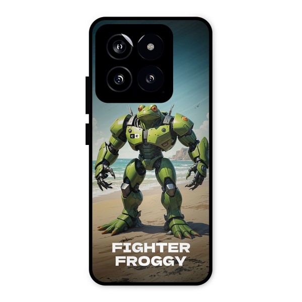 Fighter Froggy Metal Back Case for Xiaomi 14