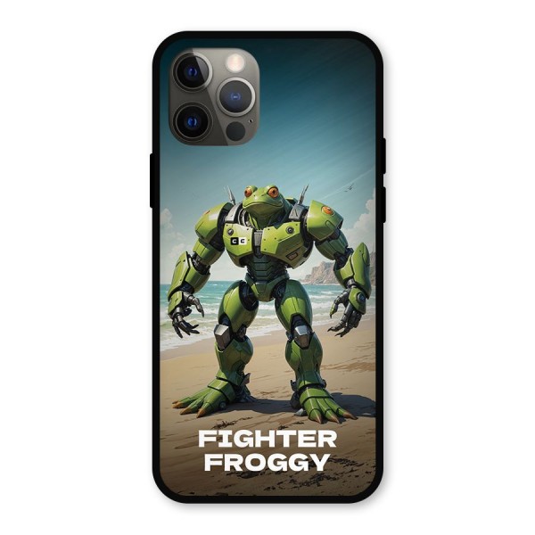 Fighter Froggy Metal Back Case for iPhone 12 Pro