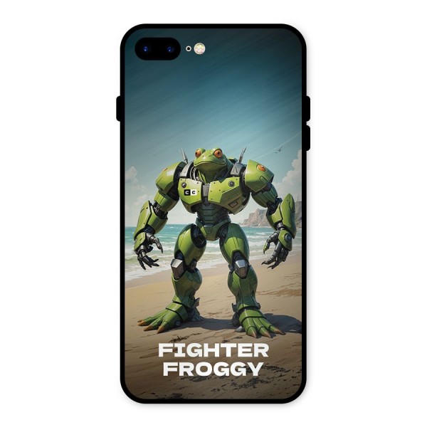 Fighter Froggy Metal Back Case for iPhone 7 Plus