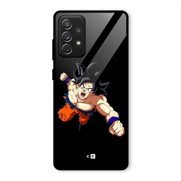 Fighting Goku Glass Back Case for Galaxy A72