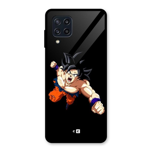 Fighting Goku Glass Back Case for Galaxy M32